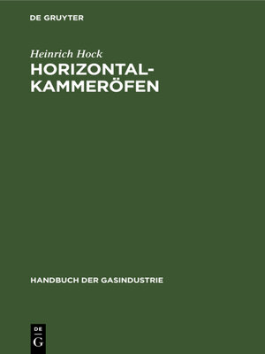 cover image of Horizontalkammeröfen